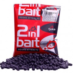 FJuka 2 in 1 baits 3mm micro zwart