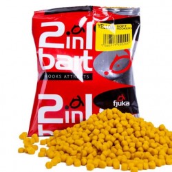 FJuka 2 in 1 baits 5mm micro geel