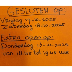 Openingstijden